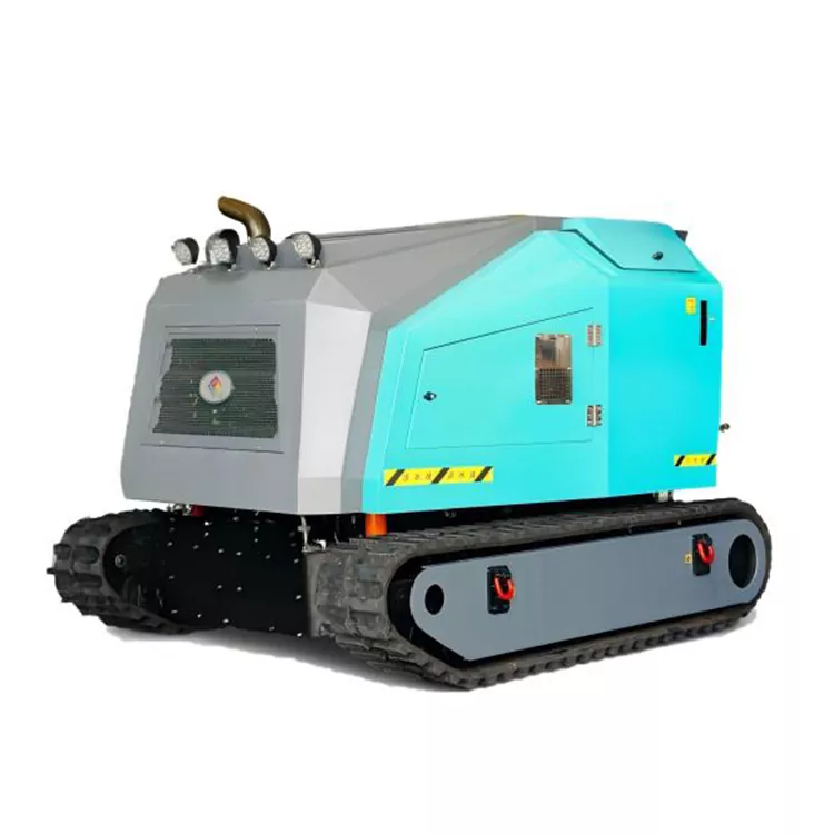 În ce scenarii este folosit un robot de drenaj pe șenile